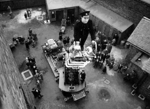 Public Service Prints: Kent Fire Brigade has an open day. In order that the public could bcome more familiar