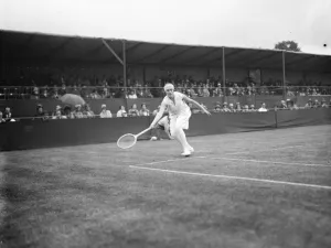 Framed Print : Kent lawn tennis championships at Beckenham. Senorita d Alvarez in play. 8 Framed Print : Kent lawn tennis championships at Beckenham. Senorita d Alvarez in play. 8