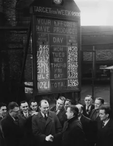 Kent Miners Shatter Target On Eve Of The Mines Nationalisation Miners of the Snowdown