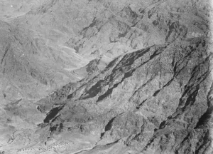 The Khyber Pass in the Hindu Kush mountain range. Typical frontier country. 2