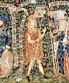 Images Dated 10th March 2003: King Arthur as one of the Nine Worthies 1490