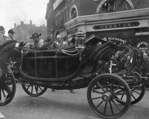 King of Denmark arrives in London. King George and King Christian