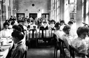 Nurses Prints: King Edward Sanatorium at Midhurst in Kent For the treatment of Tuberculosis still
