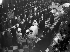 King Edward VIII himself took part in the 60 year old ceremony of distributing Maundy