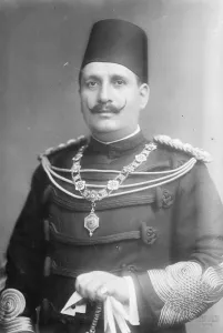 King Fuad of Egypt. 22 June 1927