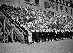 King George VI and Queen Elizabeth on their royal tour of Canada and the USA, 1939