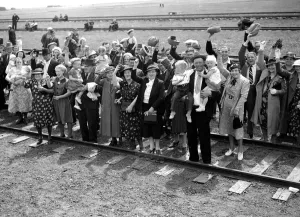 King George VI and Queen Elizabeth on their royal tour of USA and Canada, 1939 A