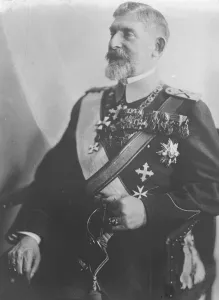 The king of Greece 7 April 1925