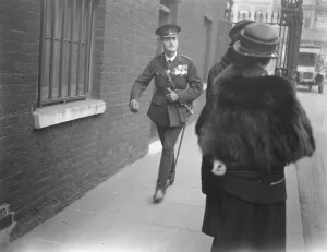 The King holds a Levee at St Jamess Palace. Colonel Halliday, VC ( Royal Marines