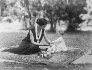 King of Italys grandson Princess Yolanda, the eldest child of the King and Queen of Italy