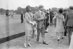 King and Queen witness polo match between British Army and US Army at Hurlingham Lord