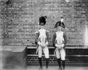 Framed Print : The Kings Guard in 1790 Ceremonial display by brigade of guards at forthcoming royal
