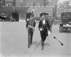 The Kings Levee at St James Palace, London Lord Aberdare ( on left ) and Lord Glenconner 29