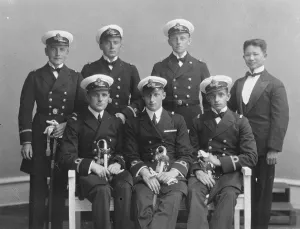 Kings Son Becomes a Naval Lieutenant Prince Knud of Denmark, younger brother