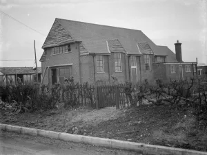 Framed Print : Kingsdown village hall. 1938