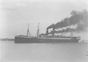 Ship Prints: Kroone Belle Steamship 1920