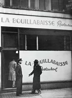 1940s Collection: La Bouillabaisse restaurant in Soho London, England. 1945