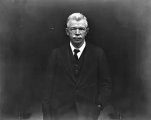 Labour big gun to bring down the government. Mr J R Clynes, MP, who will