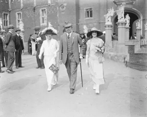Labour Premiers first official garden party at Hampton Court. Mr J H Thomas