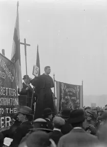 Speech Prints: Labours May Day Celebration. There was a Labour May Day celebration in Hyde Park, London