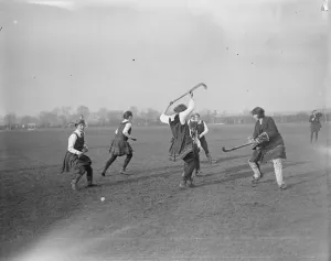 Ladies Hockey at Edmonton The Kings College hockey team met the London School