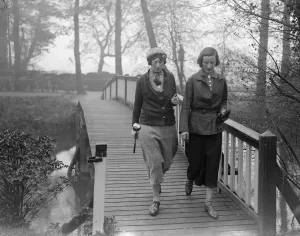 Ladies parliamentary golf at Ranelagh. The Ladies Parliamentary Golf Cub opened