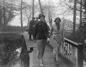 Ladies parliamentary golf at Ranelagh. The Ladies Parliamentary Golf Cub opened