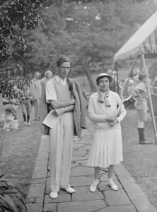 Lady Crossfields tennis club party at Highgate 1937