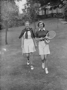 Lady Crossfields tennis club party at Highgate The Misses Paravicini, Daughters