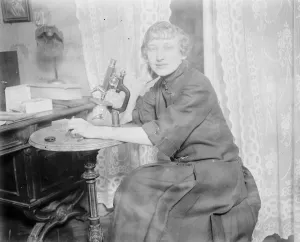 Lady Doctor of Science. Mme Edvige De Ziemecka, who has studied at Crecow University