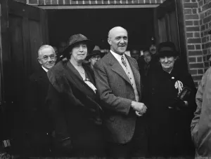 Lady and Sir W Smithers. 1935