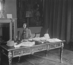 Lady Victor Paget opens a dress salon at 10, Grafton Street, W. Lady Victor Paget at her shop