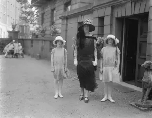 Lady Wavertrees tennis party at Sussex Lodge, in aid of Invalid Childrens Association