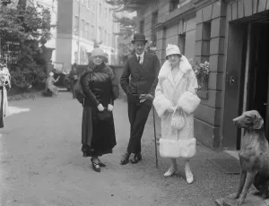 Lady Wavertrees tennis party at Sussex Lodge, in aid of Invalid Childrens Association
