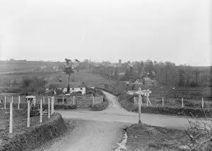 Crossroads Collection: Lapford in Mid Devon 1925