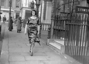 Dress Prints: Larue dresses worn by Miss Tonie Edgar Bruce in The Circle at Haymarket Theatre