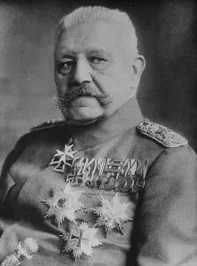 Latest photograph of Hindenburg. 15 April 1925