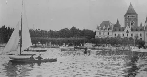 Lausanne the Hotel Du Chateau in Switzerland 6 November 1922