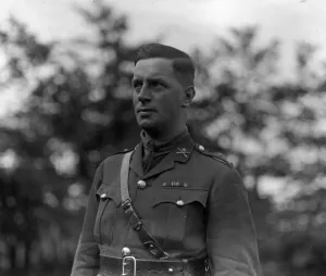 Military Prints: Lieutenant R W Leonard of the Tonbridge Swimming Club who, although his second