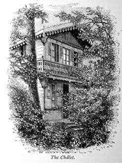 Victorian Collection: The Life of Charles Dickens The Chalet at Gadshill Place. Dickens property at