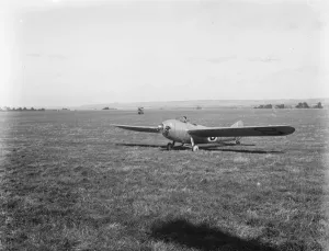 Light aeroplane trials at Lympne The trials for main compettitions fpr light two