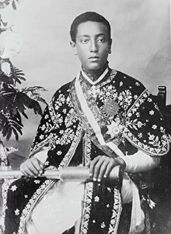 Press Photography Collection: Lij Jessou, Lij Iyasu - ex Emperor Designate of Abyssinia. 25 October 1935