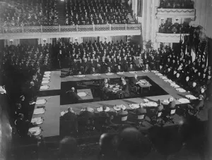 Limitation of Armaments Conference at Washington. The official photograph of