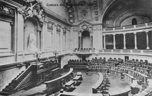 Lisbon, Chamber of Deputies, interior. 27 September 1920