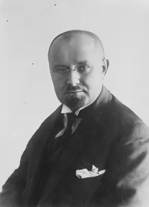 Lithuanian portraits. Mr A Stulginskis, twice elected President of the Lithuanian Republic