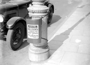 Litter Bin in Tonbridge, Kent. 1933