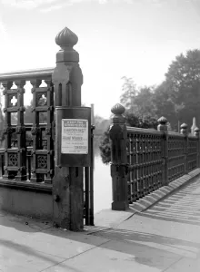 Litter Bin in Tonbridge, Kent. 1933