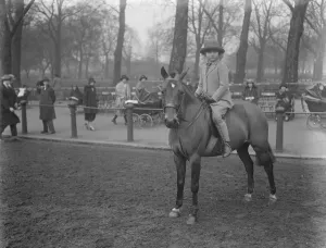 The little Horsewoman Rosemary, the pretty little daughter of Lord Edward Grosvenor
