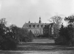 Little Willie at home The Castle at Oels, Silesia to which the ex Crown Prince