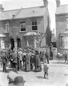 London Air Raid. 1914-1918